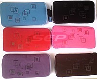 Husa tip toc imitatie piele intoarsa cu tragator model zabrele Samsung i9100 Galaxy S2