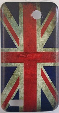 Toc silicon Jelly Case ENGLISH FLAG Allview P5 Mini
