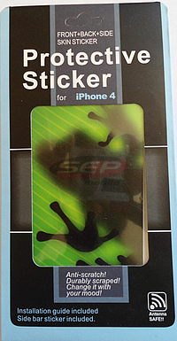 Folie protectie display 3D Frog Apple iPhone 4 / 4S