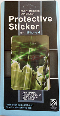 Folie protectie display 3D Asia Apple iPhone 4 / 4S