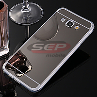 Accesorii GSM - Toc Jelly Case Mirror: Toc Jelly Case Mirror Samsung Galaxy S6 Edge Plus GRAY