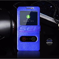 Accesorii GSM - Toc FlipCover EasyView: Toc FlipCover Double EasyView Huawei Honor 5X BLUE