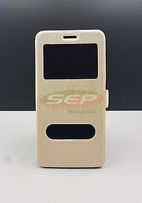 Accesorii GSM - Toc Flipcover Smart View: Toc FlipCover Smart View Allview P5 eMagic GOLD