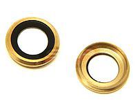 Accesorii GSM - Geam camera foto: Geam camera cu Rama Apple iPhone 6s GOLD