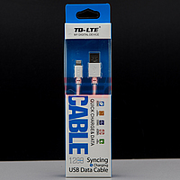 Accesorii GSM - Cablu date USB: Cablu date Lightning compatibil iphone 5 / 6 / 7 / 8 TD-LTE TD-CA33