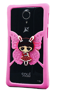 Accesorii GSM - Toc Silicon Universal: Toc Silicon Universal 5 - 5,5 inch GIRL