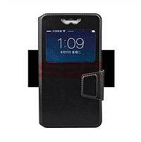 Accesorii GSM - Toc FlipCover Universal: Toc FlipCover Stand Universal 5 - 5,2 inch NEGRU