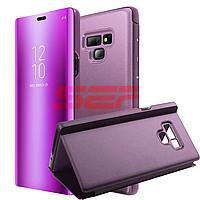 Accesorii GSM - Book Cover: Toc Clear View Mirror Samsung Galaxy A40 Purple