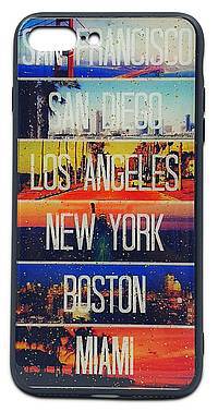 Toc UV Copy Glass Apple iPhone 8 Plus Cities
