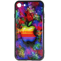 Toc UV Copy Glass Apple iPhone 8 Colourful