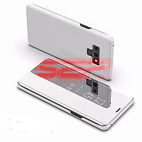 Accesorii GSM - Book Cover: Toc Clear View Mirror Apple iPhone SE 2020 Silver