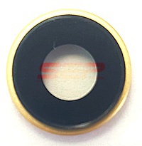 Accesorii GSM - Geam camera foto: Geam camera cu Rama Apple iPhone XR GOLD