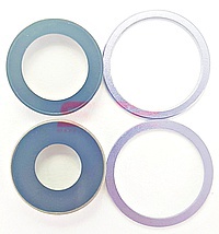 Accesorii GSM - Geam camera foto: Geam camera cu Rama Apple iPhone 11 PURPLE