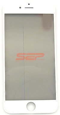 Accesorii GSM - Geam ecran cu rama: Geam cu Rama + OCA + Polarizator iPhone 6s WHITE 
