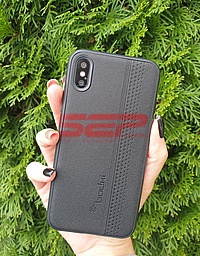 Accesorii GSM - bodhi: Toc TPU Leather bodhi. Huawei P40 Lite E Black