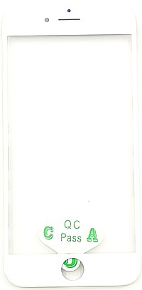 Accesorii GSM - Geam ecran cu rama: Geam cu Rama + OCA iPhone 6s WHITE