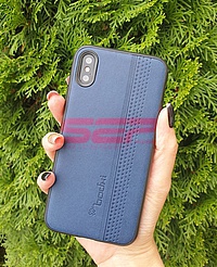 Toc TPU Leather bodhi. Huawei P smart 2021 Dark Blue