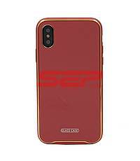 Toc TPU & Glass Luxury Apple iPhone 11 Red