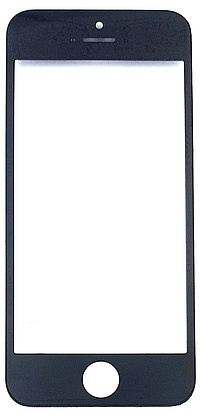 Accesorii GSM - Geam ecran cu rama: Geam cu Rama + OCA iPhone 5C BLACK