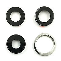 Accesorii GSM - Geam camera foto: Geam camera cu Rama Apple iPhone 12 Pro SILVER
