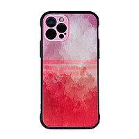 Accesorii GSM - Toc TPU+PC Watercolor: Toc TPU+PC Watercolor Apple Iphone 11 Pink