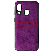 Accesorii GSM - Toc TPU Velvet: Toc TPU Velvet Samsung Galaxy A40 Purple
