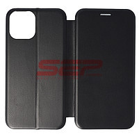 Accesorii GSM - Toc FlipCover Round: Toc FlipCover Round Apple iPhone 12 Pro Max Black