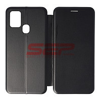 Accesorii GSM - Toc FlipCover Round: Toc FlipCover Round Samsung Galaxy A21s Black