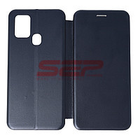 Accesorii GSM - Toc FlipCover Round: Toc FlipCover Round Samsung Galaxy A21s Midnight Blue