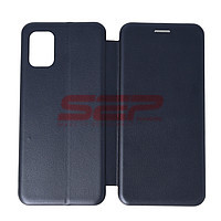 Accesorii GSM - Toc FlipCover Round: Toc FlipCover Round Samsung Galaxy A51 Midnight Blue