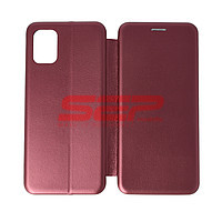 Accesorii GSM - Toc FlipCover Round: Toc FlipCover Round Samsung Galaxy A51 Wine