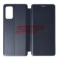 Accesorii GSM - : Toc FlipCover Round Samsung Galaxy Note 20 Midnight Blue