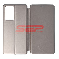 Accesorii GSM - Toc FlipCover Round: Toc FlipCover Round Samsung Galaxy Note 20 Ultra Fossil Gray