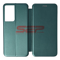 Accesorii GSM - : Toc FlipCover Round Samsung Galaxy S21 Ultra Sea Green