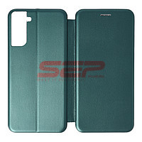 Accesorii GSM - : Toc FlipCover Round Samsung Galaxy S21 Plus Sea Green