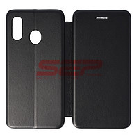 Accesorii GSM - Toc FlipCover Round: Toc FlipCover Round Samsung Galaxy A20e Black