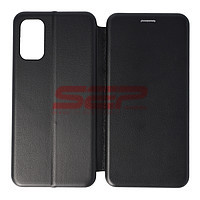 Accesorii GSM - Toc FlipCover Round: Toc FlipCover Round Xiaomi Redmi Note 10 5G Black