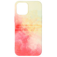 PROMOTIE Accesorii GSM: Toc silicon Watercolor Apple iPhone 12 Pro Max Spring Cherry
