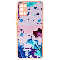 Toc TPU Watercolor Glass Samsung Galaxy A02s Water Pink