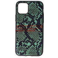 Accesorii GSM - Toc TPU Leather Snake: Toc TPU Leather Snake Apple iPhone 11 Green