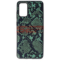 PROMOTIE Accesorii GSM: Toc TPU Leather Snake Samsung Galaxy S20 Plus Green