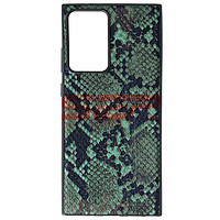 PROMOTIE Accesorii GSM: Toc TPU Leather Snake Samsung Galaxy Note 10 Lite Green