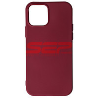 Accesorii GSM - TPU Back Cover: Toc silicon High Copy Apple iPhone 12 Burgundy