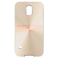 Accesorii GSM - PC Back Cover: Toc plastic rigid SPIRAL Samsung Galaxy S5 GOLD