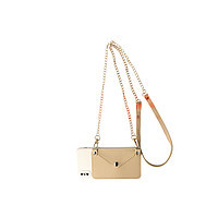 Accesorii GSM - Toc TPU Crossbody Wallet: Toc TPU Crossbody Wallet Apple iPhone XS BEIGE