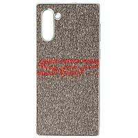 Accesorii GSM - Leather Back Cover: Toc TPU Leather Denim Samsung Galaxy Note 10 Grey