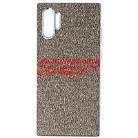 Accesorii GSM - Leather Back Cover: Toc TPU Leather Denim Samsung Galaxy Note 10 Plus Grey