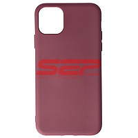 Accesorii GSM - TPU Back Cover: Toc silicon High Copy Apple iPhone 11 Pro Max Plum
