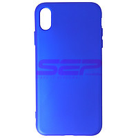 Accesorii GSM - Toc silicon High Copy: Toc silicon High Copy Apple iPhone XS Max Electric Blue