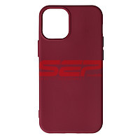 Accesorii GSM - Toc silicon High Copy: Toc silicon High Copy Apple iPhone 12 Mini Burgundy